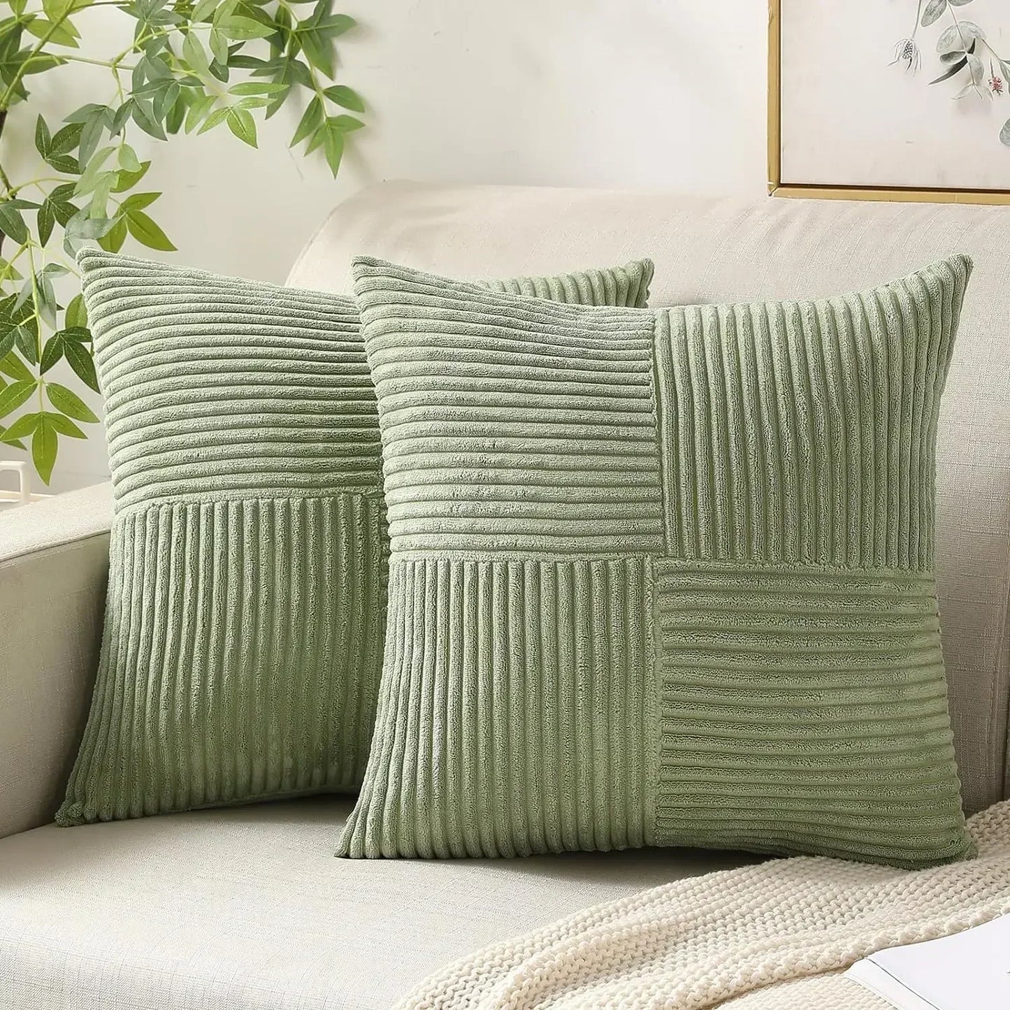 Quintessence Kissenbezüge - Stilvolle Kissenbezüge Set von 2 für Jedes Interieur
