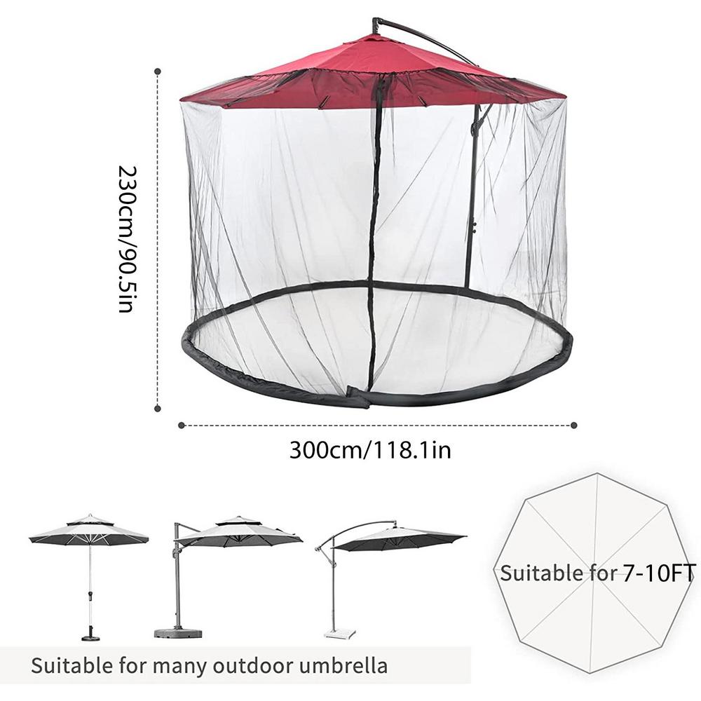 Regenschirm Mückennetz Mesh