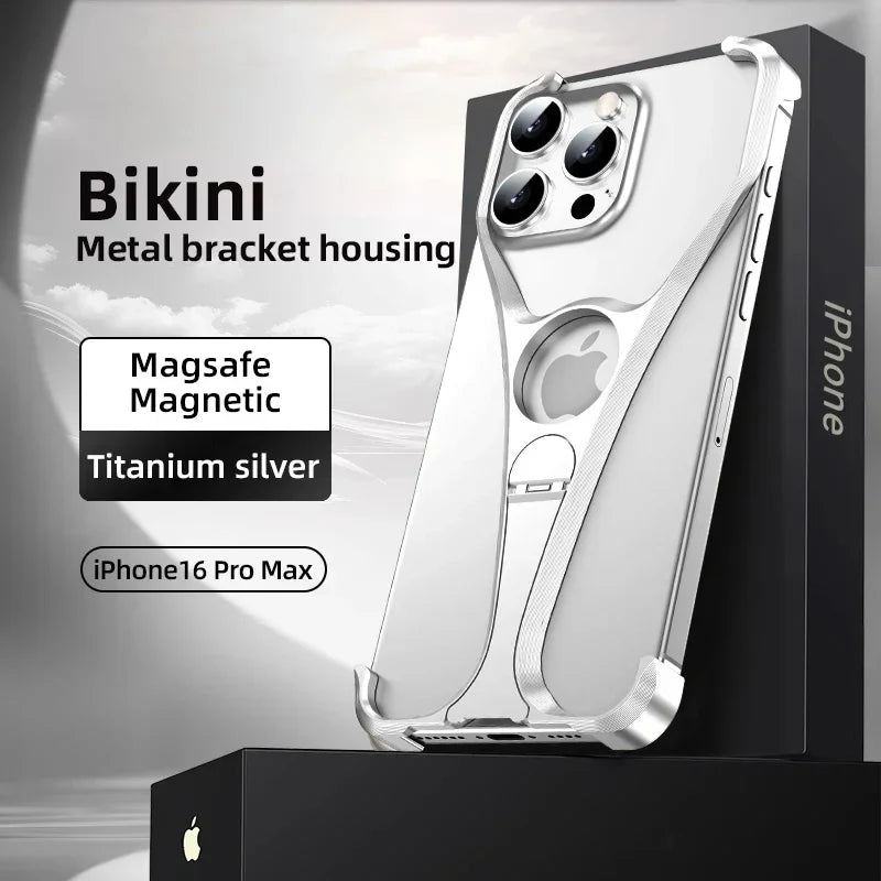 Sandsberg | Legierter Metall rahmenloser Handyhülle