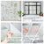 Frosted Window Privacy Film | Static Cling UV Blocking | Entfernbare Opake Fensteraufkleber für Zuhause
