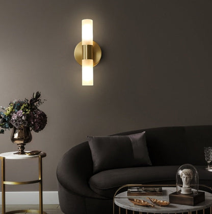 Sandsberg | EliteLume – Minimalistische Gold-Wandlampe mit energieeffizienter LED