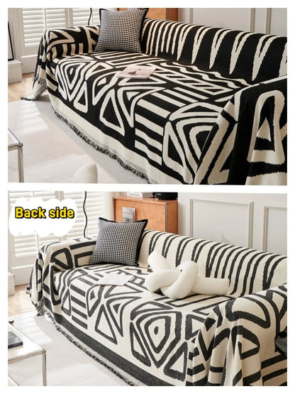 Sandsberg | Sofa Handtuch mit Quasten