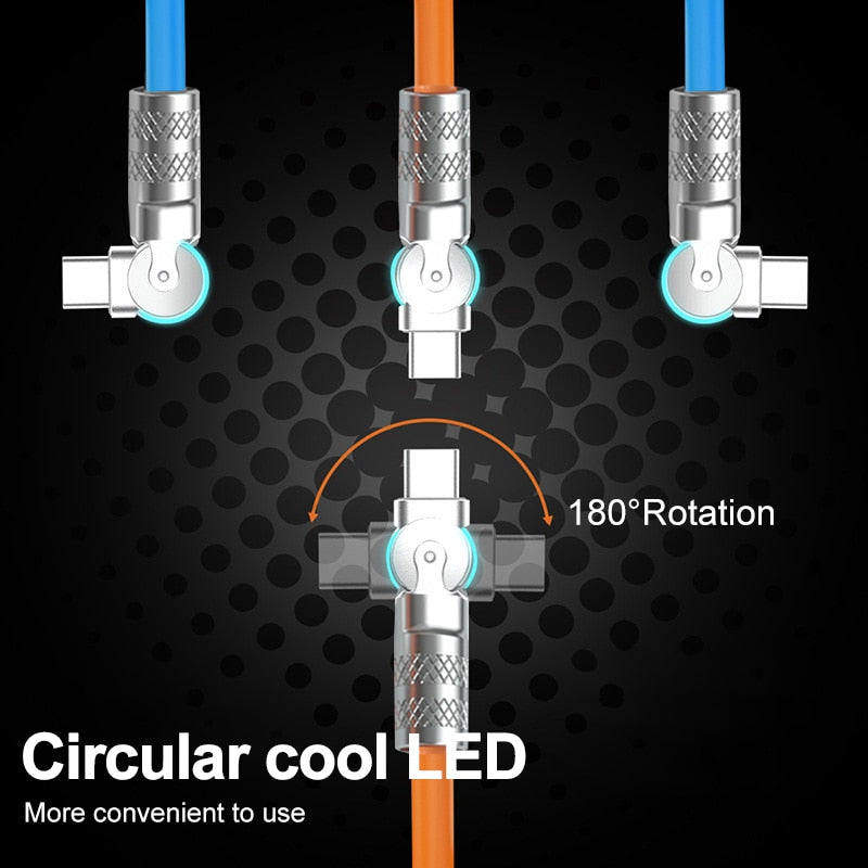 Cord Master Telefon Schnelllade drehbares Kabel