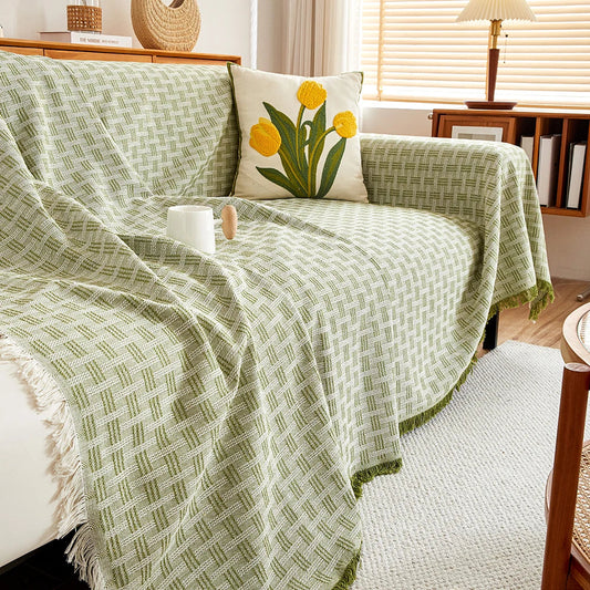 Sandsberg | DualComfort Wendbare Sofabezug – Stylischer, Waschbarer Couchschutz für 3–4-Sitzer Sofas