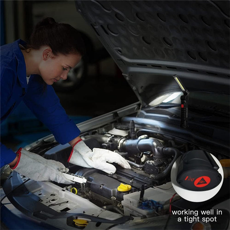 Sandsberg | Zusammenklappbare Magnetische Wiederaufladbare Taschenlampe