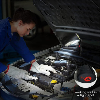 Sandsberg | Zusammenklappbare Magnetische Wiederaufladbare Taschenlampe