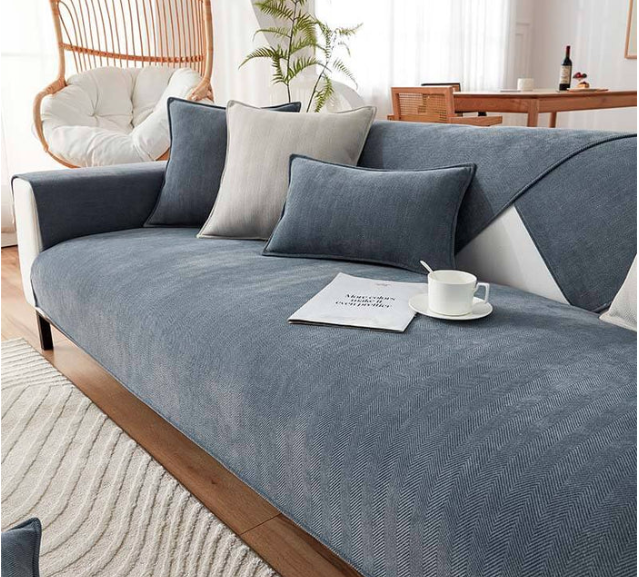 Herringbone Luxury Anti-Rutsch-Sofabezug (1+1 Gratis)