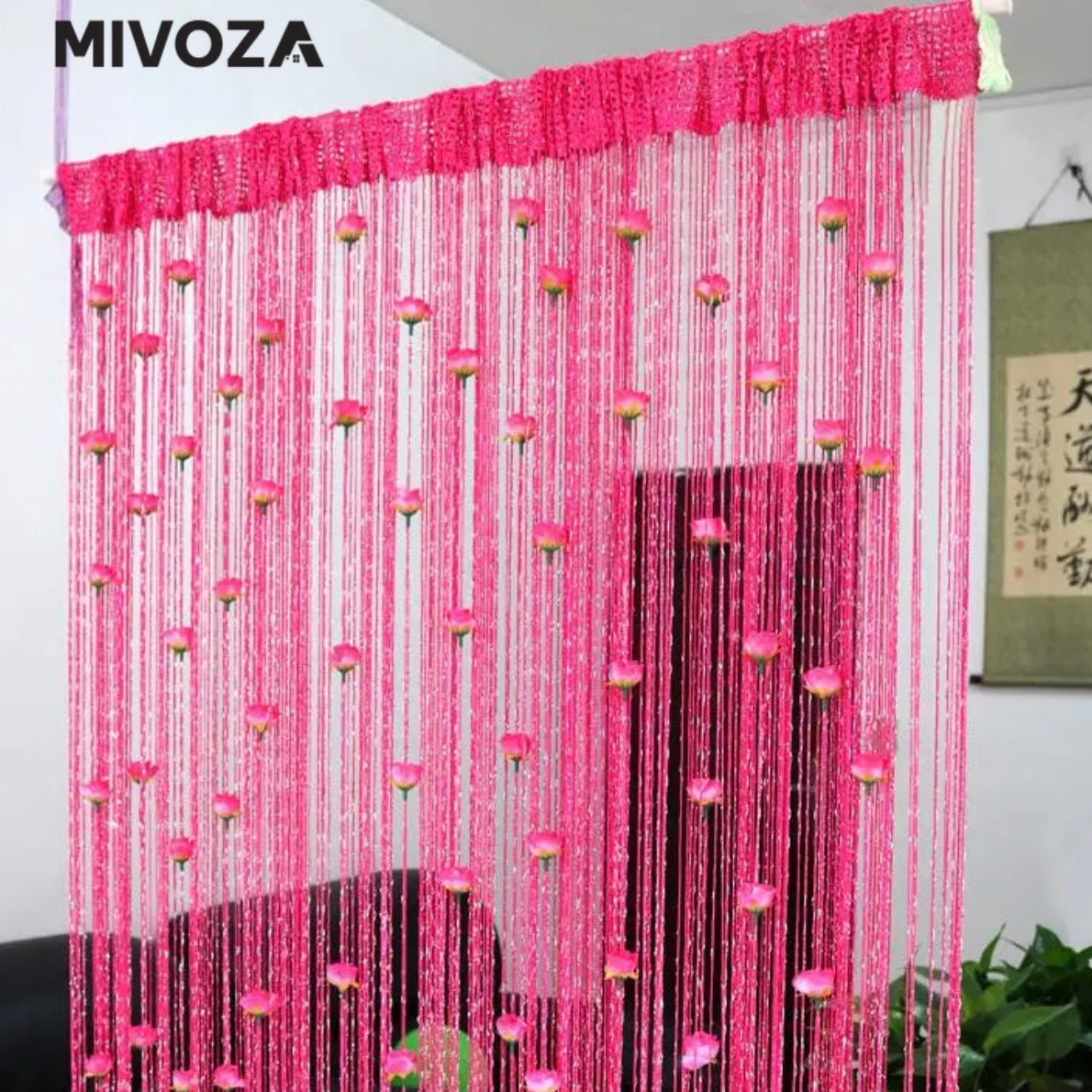 Floral Tür String Vorhang