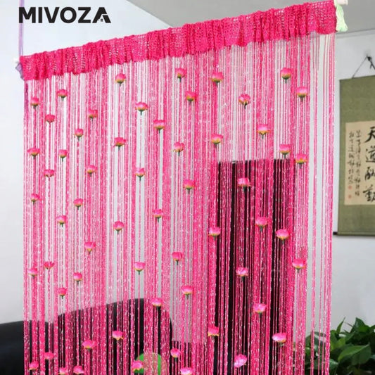 Floral Tür String Vorhang