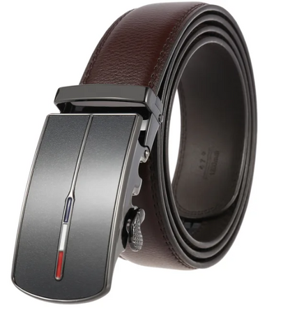 Eleganter Luxus Herren Gürtel mit Automatischer Schnalle