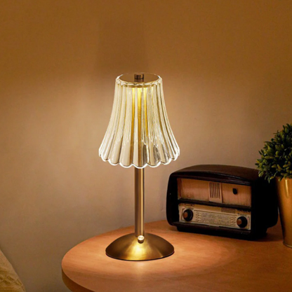 Sandsberg | Wiederaufladbare USB-LED-Tischlampe im Retro-Design