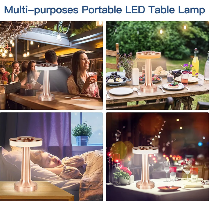 Sandsberg | Zeitlose Kabellose LED-Tischleuchte