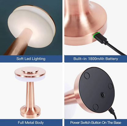 Sandsberg | Zeitlose Kabellose LED-Tischleuchte