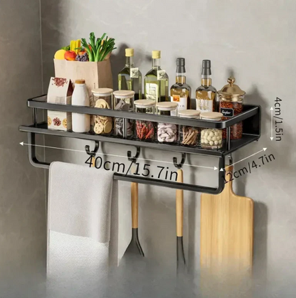 Sandsberg | Modernes Graues Küchenregal