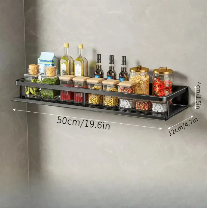 Sandsberg | Modernes Graues Küchenregal