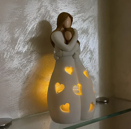 Sandsberg | Symbolischer Mutter-und-Kind-Kerzenständer