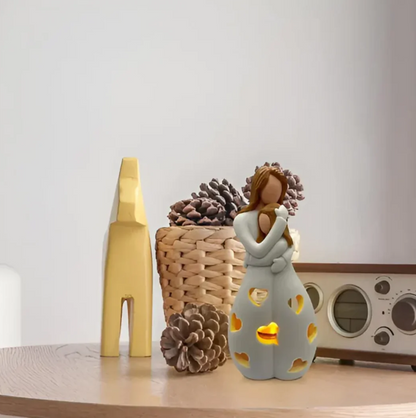 Sandsberg | Symbolischer Mutter-und-Kind-Kerzenständer