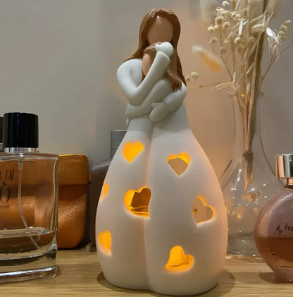 Sandsberg | Symbolischer Mutter-und-Kind-Kerzenständer