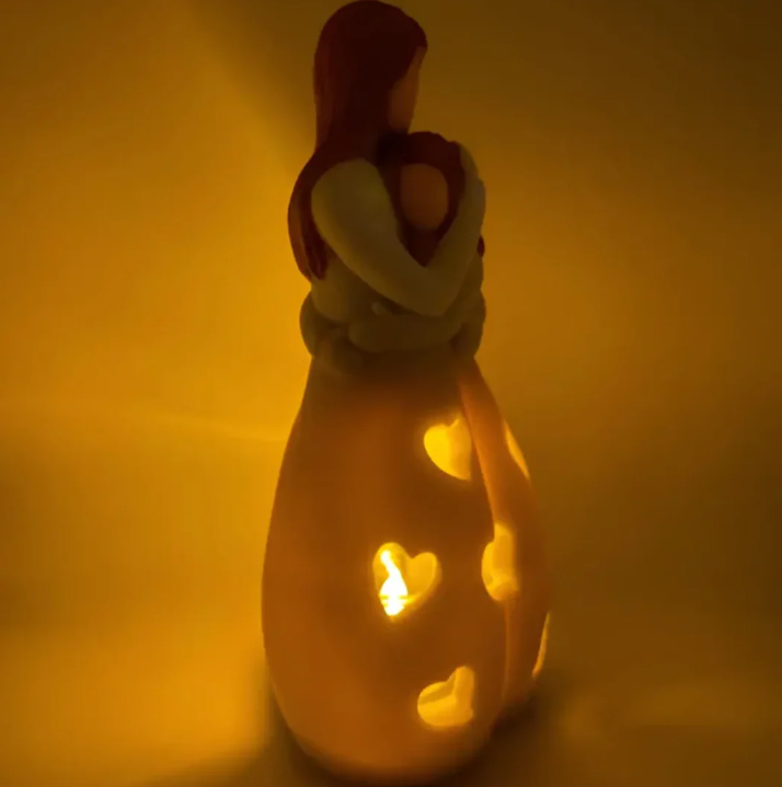 Sandsberg | Symbolischer Mutter-und-Kind-Kerzenständer