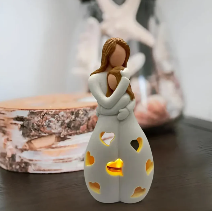 Sandsberg | Symbolischer Mutter-und-Kind-Kerzenständer