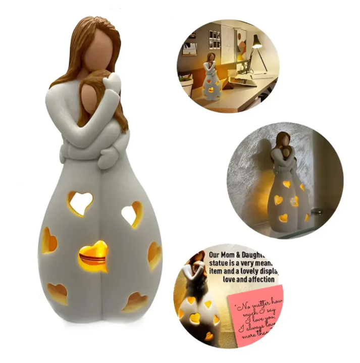 Sandsberg | Symbolischer Mutter-und-Kind-Kerzenständer