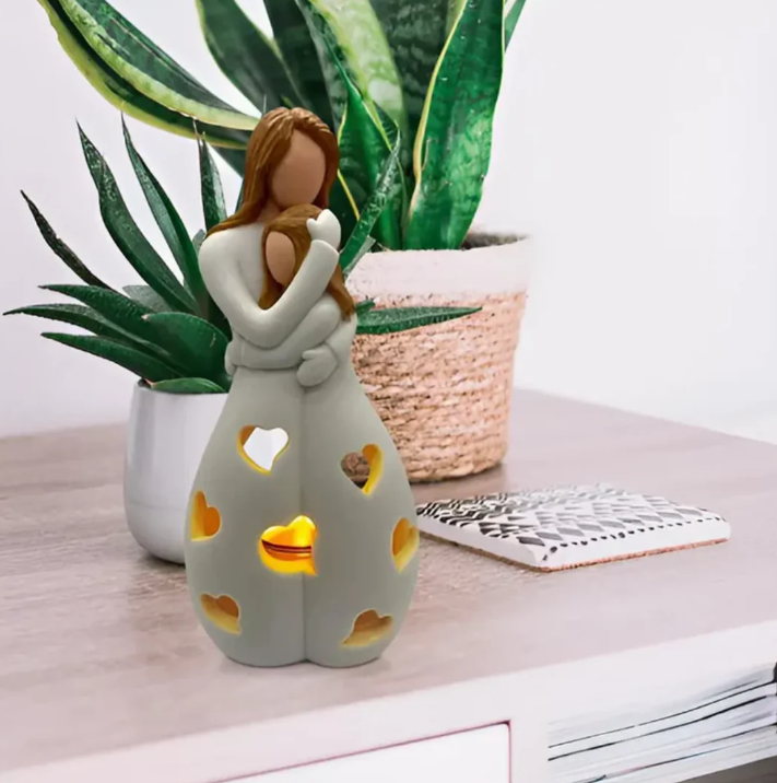 Sandsberg | Symbolischer Mutter-und-Kind-Kerzenständer