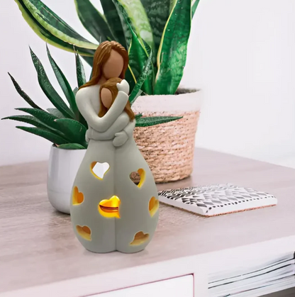 Sandsberg | Symbolischer Mutter-und-Kind-Kerzenständer