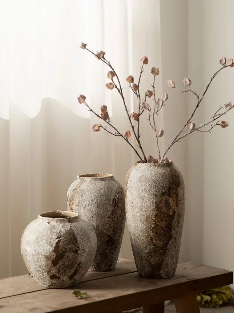 Mottled Retro Keramikvase