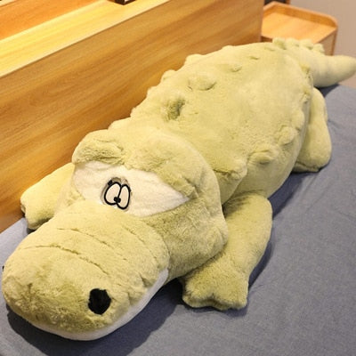 Krokodil Plüsch Kissen