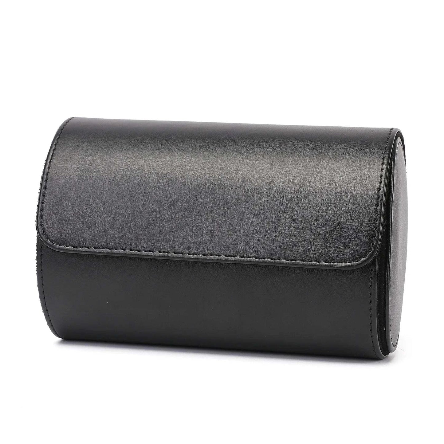 Vintage Leder 3-Slot Herren Uhrenbox für Reisen