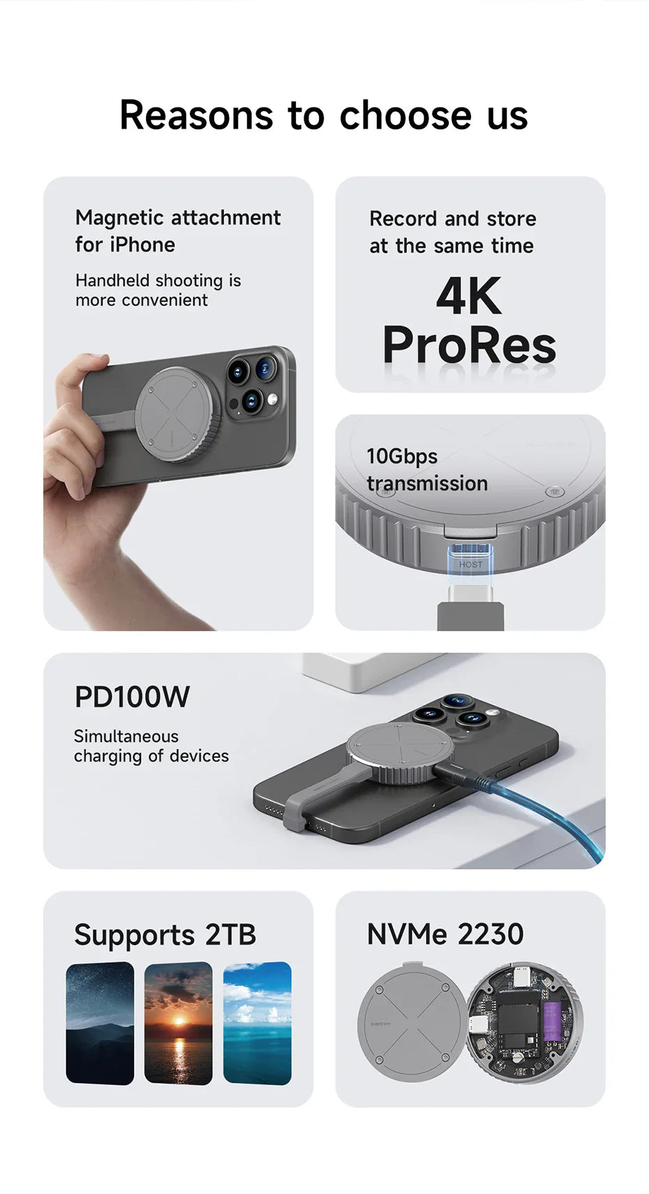 Sandsberg | Mag Safe tragbare SSD