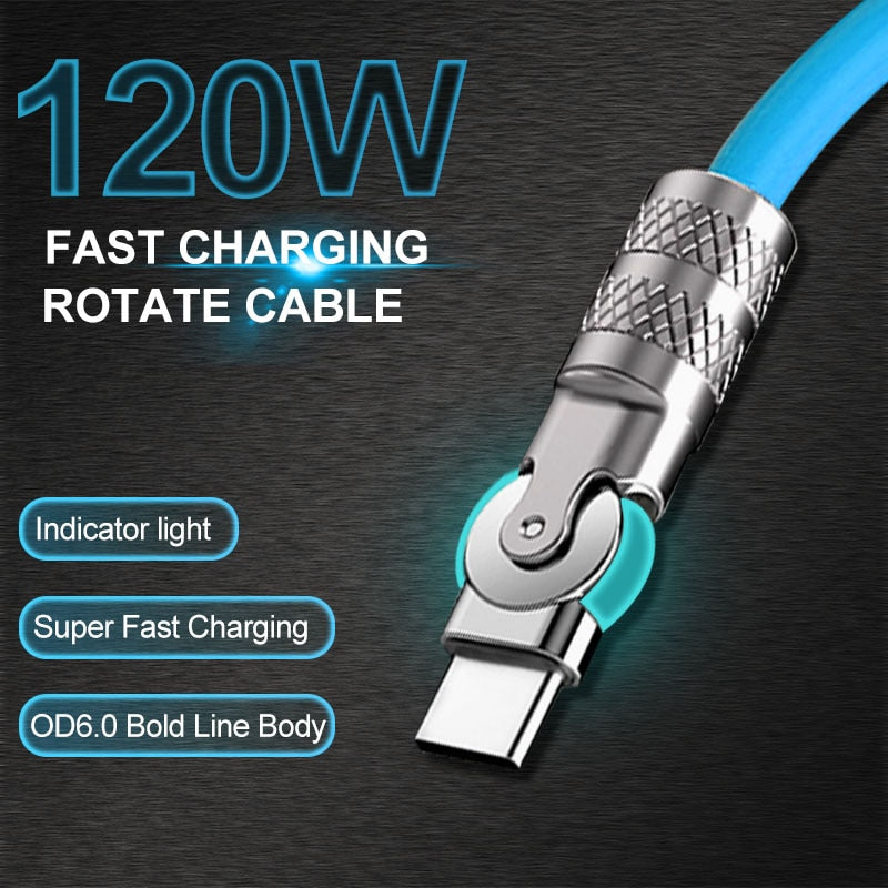 Cord Master Telefon Schnelllade drehbares Kabel