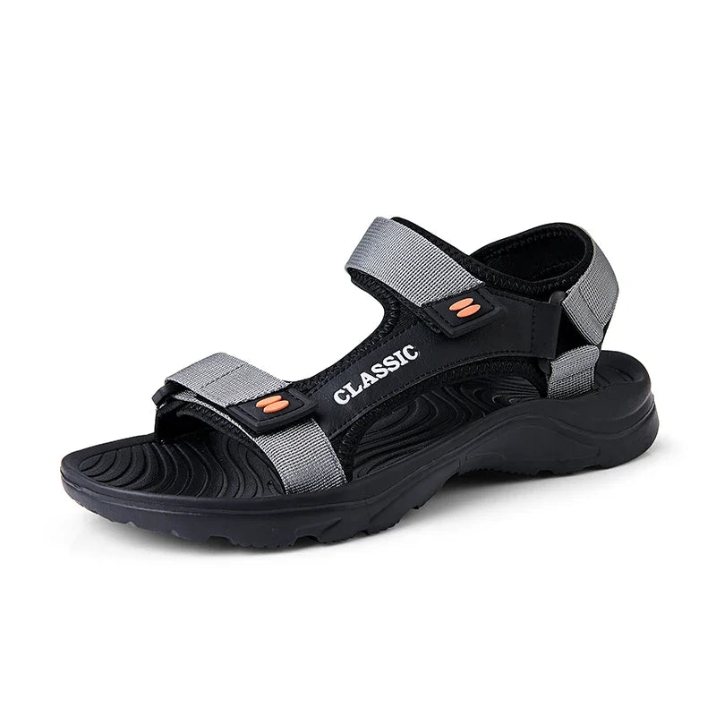 Herren Atmungsaktive Mesh Sandalen Sommer Leichtgewichtig Outdoor Strand Komfort Rutschfeste Freizeitschuhe