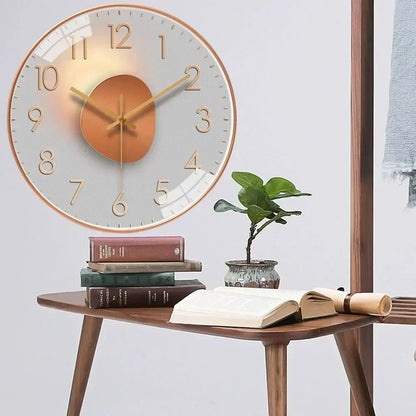 Sandsberg | Wanduhr Silenttime - Klassisches und elegantes Design