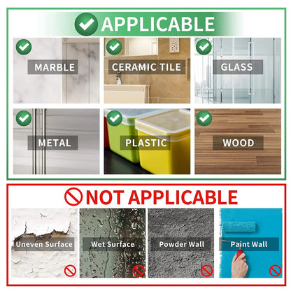 Sandsberg | Doppelseitiges Nano-Klebeband - 2 Stück