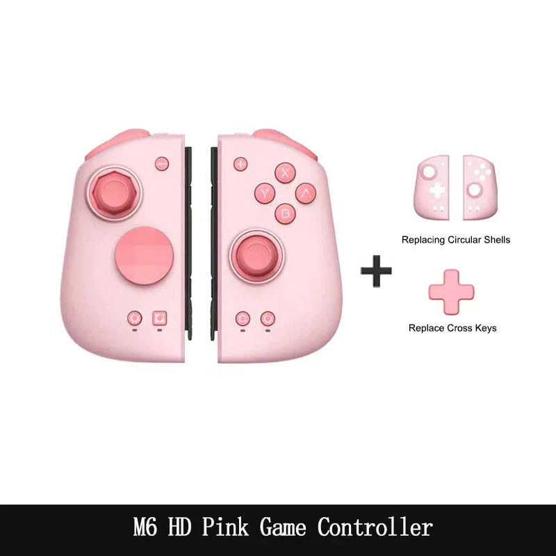 Sandsberg | Joy-Cons für Nintendo Switch Verstellbarer Controller Hall-Effekt-Vibration 6-Achsen-Gyroskop Joypad