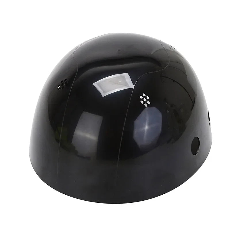 Rote Arbeitssicherheits-Bump Cap - Schutzhelm mit hartem ABS-Innenkern zum Kopfschutz in Zuhause, Arbeit und Fabrik