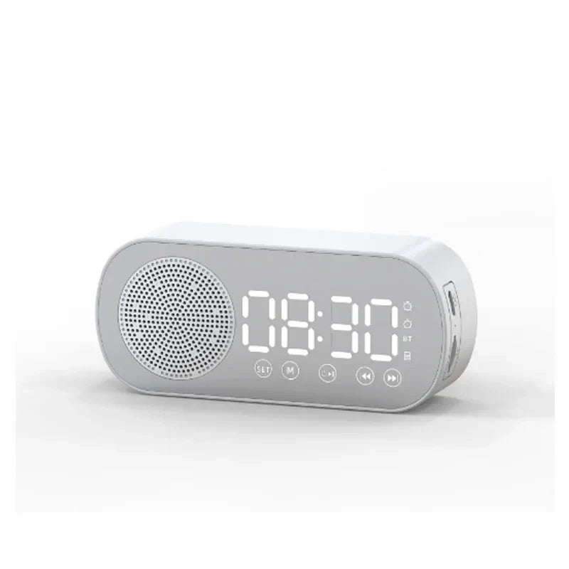 Sandsberg | Digitaler Wecker mit Bluetooth-Lautsprecher und FM-Radio