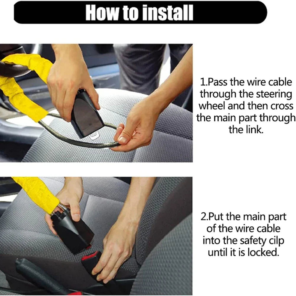 Sandsberg | Diebstahlschutz Lenkradschloss