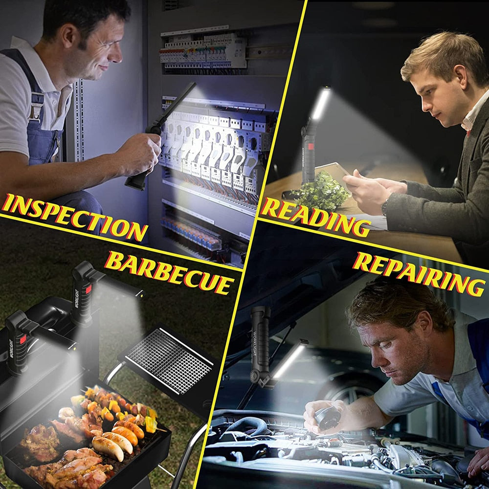 Sandsberg | Magnetisch Wiederaufladbare Taschenlampe