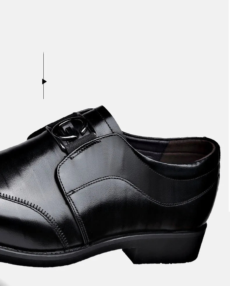 Herren Leder Schuhe Stilvolle Herren Schuhe Spitz Oxford Hochzeit Leder Herren Dress Schuhe Gentleman Büro Mann Schuh