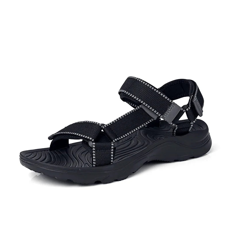 Herren Atmungsaktive Mesh Sandalen Sommer Leichtgewichtig Outdoor Strand Komfort Rutschfeste Freizeitschuhe