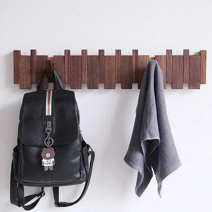 HarmonyHook - Stilvolles verstellbares Holz-Wandregal