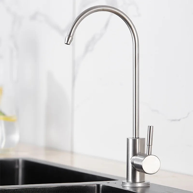 AquaFlow 304 Edelstahl drehbarer Wasserreiniger Wasserhahn