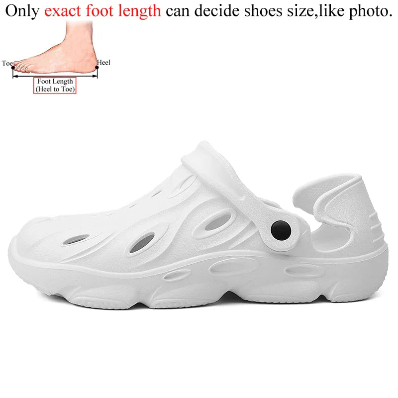 Herren Clogs Strand Sandalen Sommer lässige Garten Schuhe Clog leichtgewicht