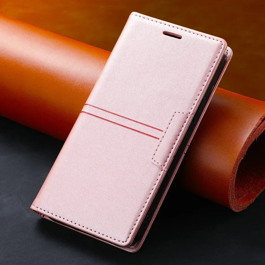 Sandsberg Leder Wallet Hülle Flip Case - Google Pixel