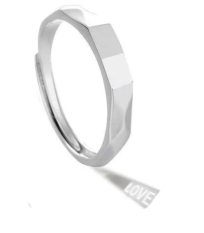 Sandsberg | Verstellbare Licht-skulptierte Eheringe