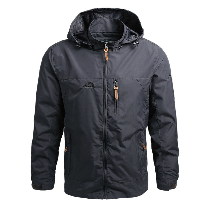 Sandsberg - taktische wasserdichte Herrenjacke mit Kapuze - Outdoor Herrenjacke