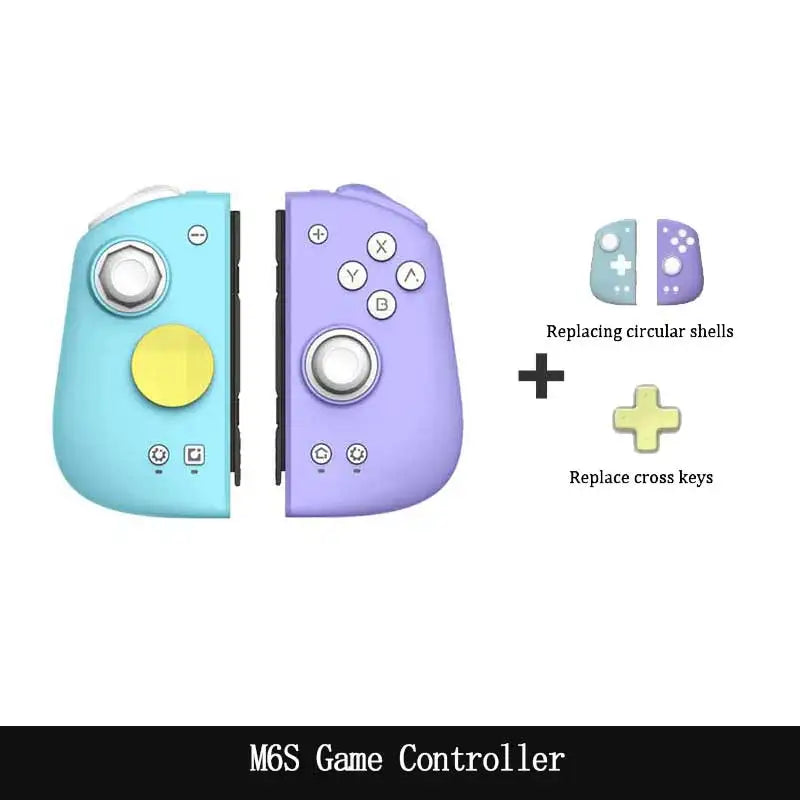 Sandsberg | Joy-Cons für Nintendo Switch Verstellbarer Controller Hall-Effekt-Vibration 6-Achsen-Gyroskop Joypad