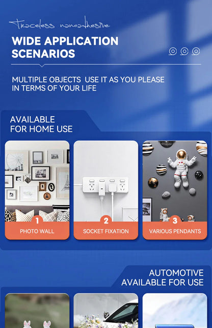 Sandsberg | Doppelseitiges Nano-Klebeband - 2 Stück